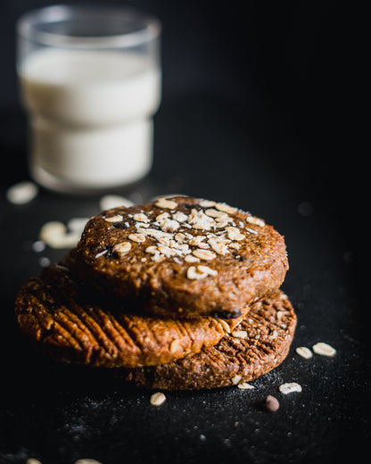 VEGAN Banana & Oats Cookies